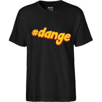 Kunga Kunga - #dange T-Shirt Fairtrade T-Shirt - black