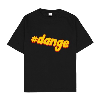Kunga Kunga - #dange T-Shirt Oversize T-Shirt - Black