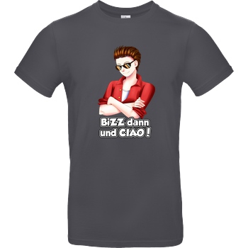 LETSPLAYmarkus LetsPlayMarkus - Bizz dann... T-Shirt B&C EXACT 190 - Dark Grey