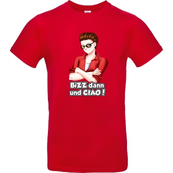 LETSPLAYmarkus LetsPlayMarkus - Bizz dann... T-Shirt B&C EXACT 190 - Red