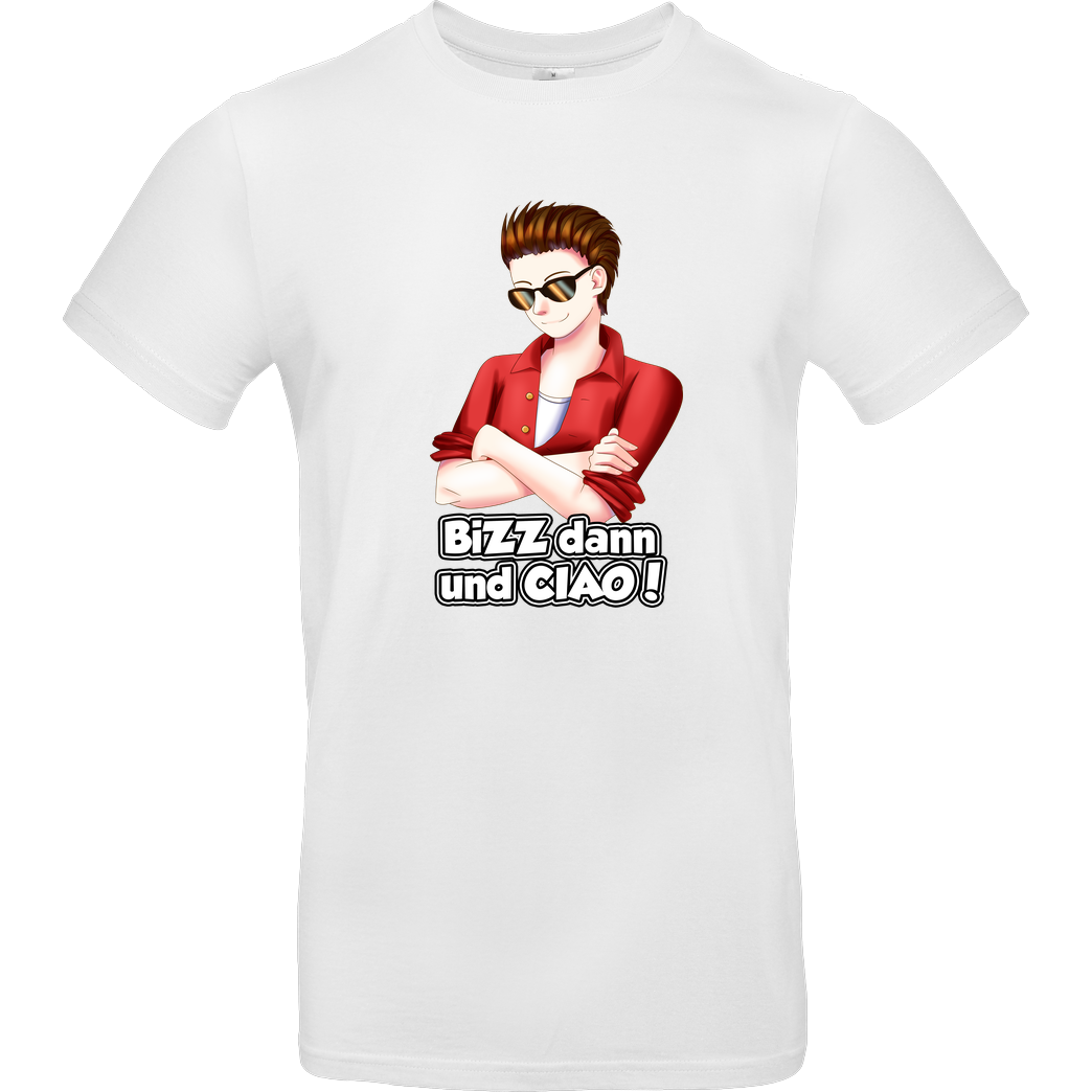 LETSPLAYmarkus LetsPlayMarkus - Bizz dann... T-Shirt B&C EXACT 190 -  White