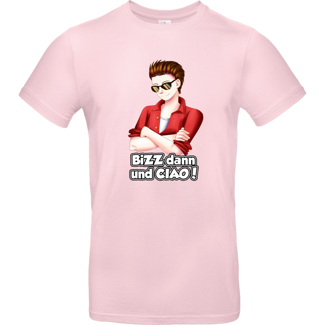LETSPLAYmarkus LetsPlayMarkus - Bizz dann... T-Shirt B&C EXACT 190 - Light Pink