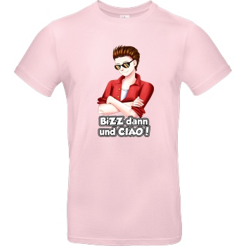 LETSPLAYmarkus LetsPlayMarkus - Bizz dann... T-Shirt B&C EXACT 190 - Light Pink