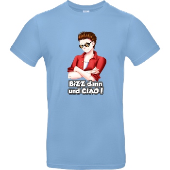 LETSPLAYmarkus LetsPlayMarkus - Bizz dann... T-Shirt B&C EXACT 190 - Sky Blue