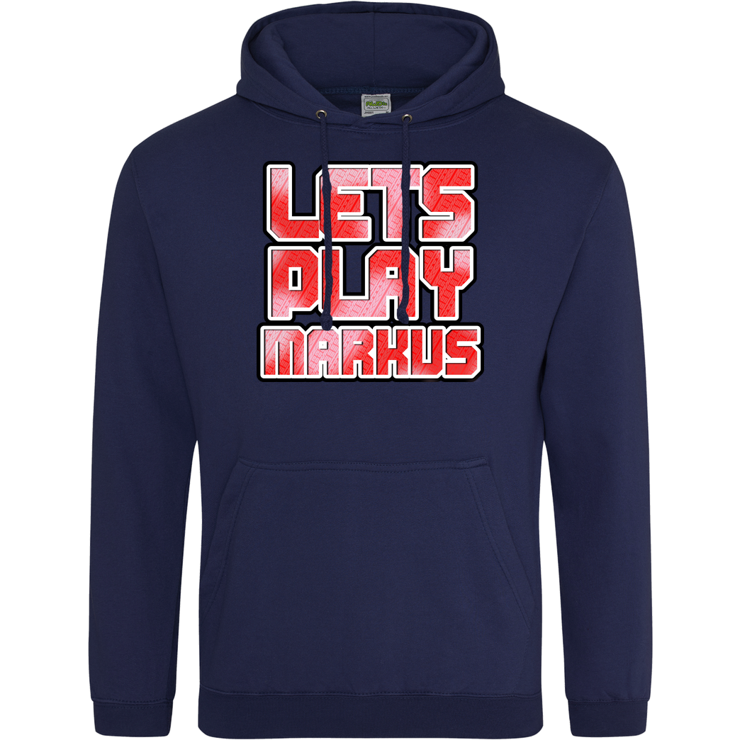 LETSPLAYmarkus LetsPlayMarkus - Logo Sweatshirt JH Hoodie - Navy