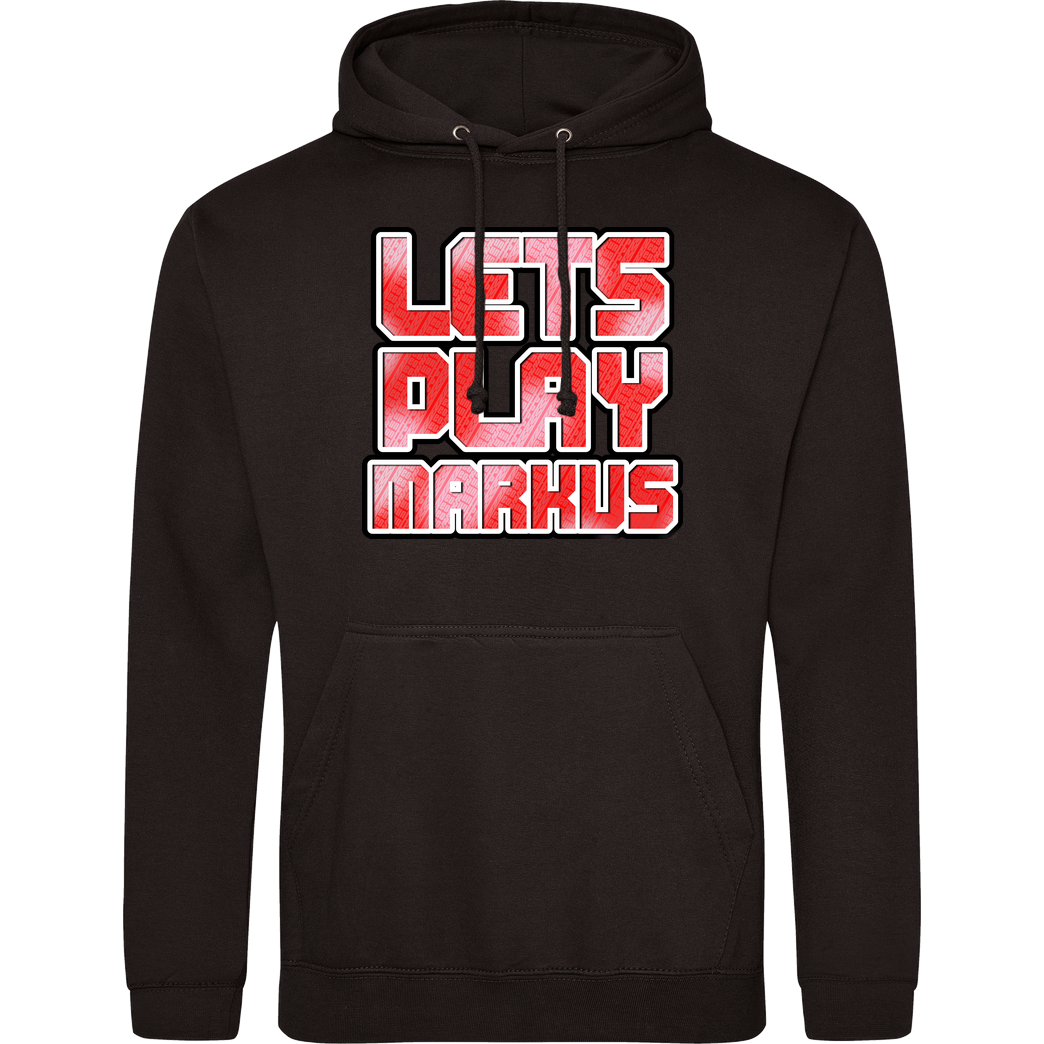 LETSPLAYmarkus LetsPlayMarkus - Logo Sweatshirt JH Hoodie - Schwarz