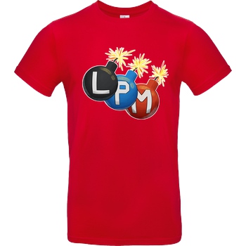 LETSPLAYmarkus LetsPlayMarkus - LPM Bomben T-Shirt B&C EXACT 190 - Red