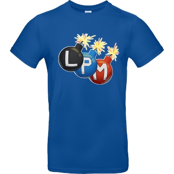 LETSPLAYmarkus LetsPlayMarkus - LPM Bomben T-Shirt B&C EXACT 190 - Royal Blue