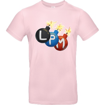 LETSPLAYmarkus LetsPlayMarkus - LPM Bomben T-Shirt B&C EXACT 190 - Light Pink