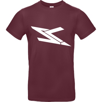 Lexx776 | SkilledLexx Lexx776 - Logo T-Shirt B&C EXACT 190 - Burgundy