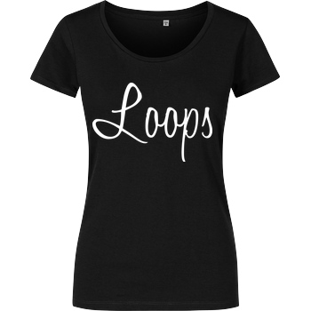 Sonny Loops Loops - Signature T-Shirt Girlshirt schwarz