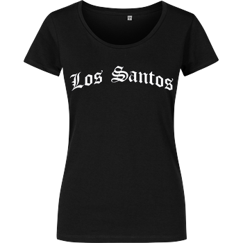 Los Santos Girlshirt schwarz