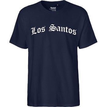 3dsupply Original Los Santos T-Shirt Fairtrade T-Shirt - navy