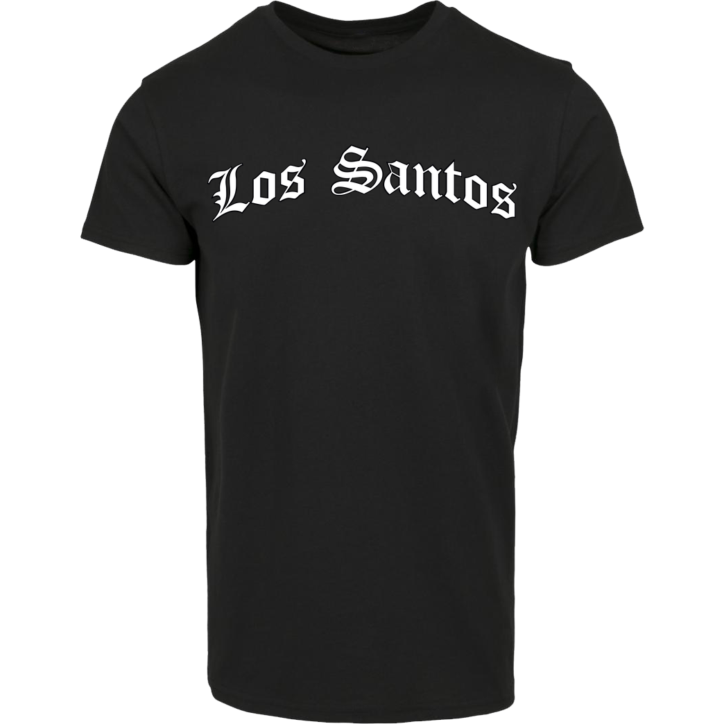 3dsupply Original Los Santos T-Shirt House Brand T-Shirt - Black