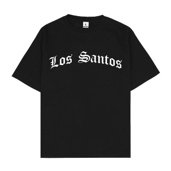 Los Santos Oversize T-Shirt - Black
