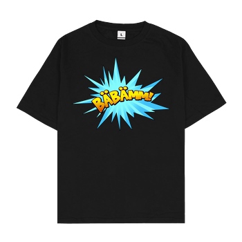 LPN05 LPN05 - BABÄMM T-Shirt Oversize T-Shirt - Black