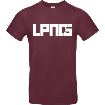 LPN05 LPN05 - LPN05 T-Shirt B&C EXACT 190 - Burgundy