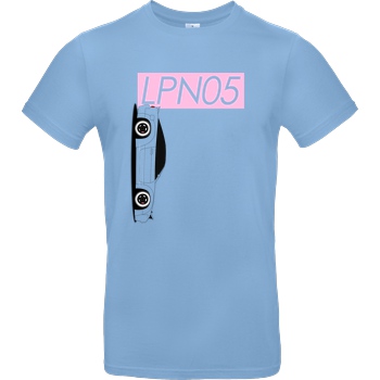 LPN05 LPN05 - Rocket Bunny T-Shirt B&C EXACT 190 - Sky Blue