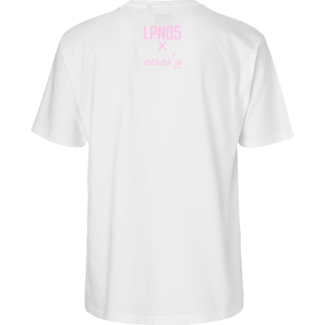 LPN05 LPN05 - Rocket Bunny T-Shirt Fairtrade T-Shirt - white