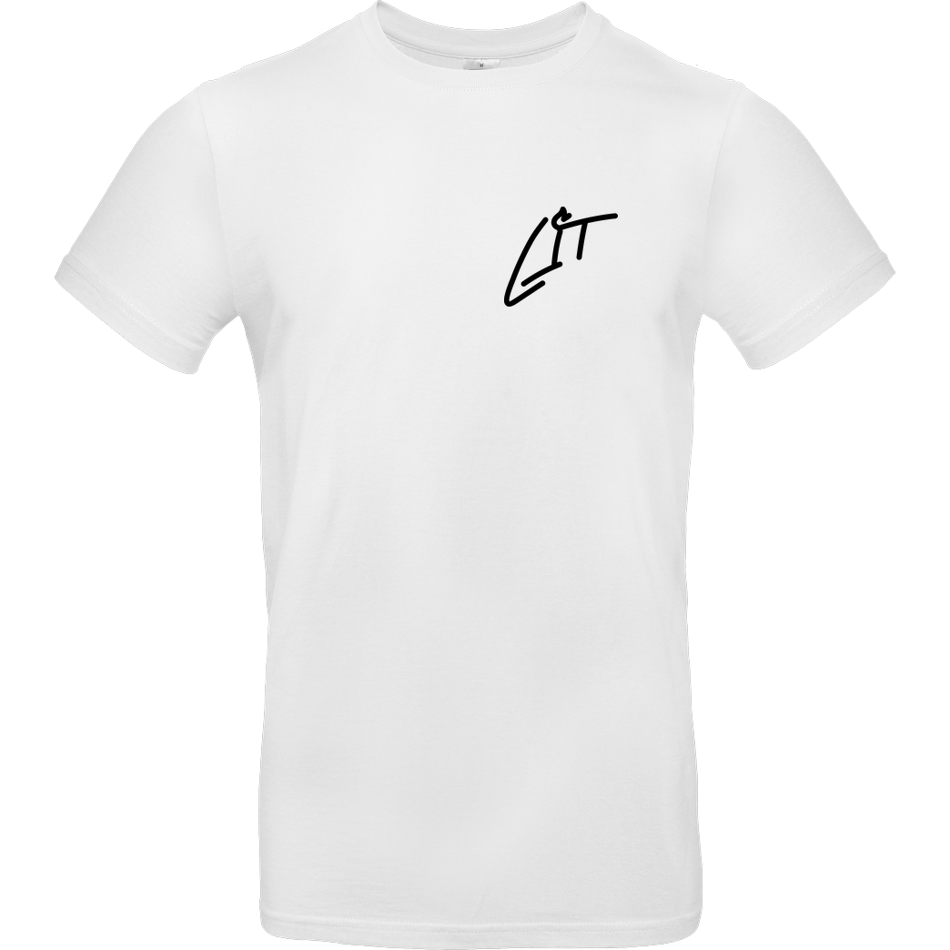 Lucas Lit LucasLit - Lit Shirt T-Shirt B&C EXACT 190 -  White