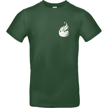 LucasLit - Litty Shirt B&C EXACT 190 -  Bottle Green