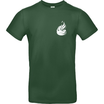 Lucas Lit LucasLit - Litty Shirt T-Shirt B&C EXACT 190 -  Bottle Green