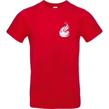 Lucas Lit LucasLit - Litty Shirt T-Shirt B&C EXACT 190 - Red