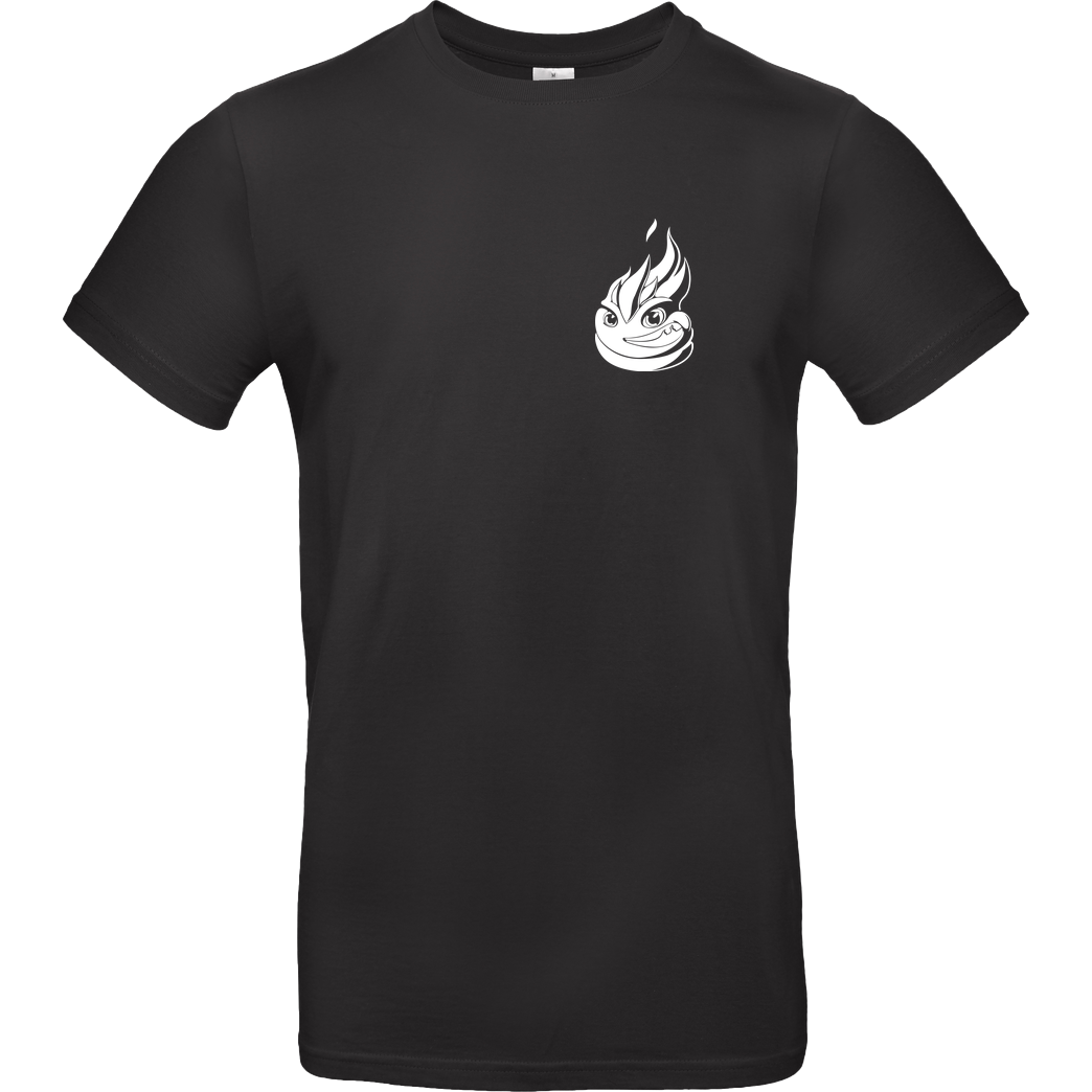 Lucas Lit LucasLit - Litty Shirt T-Shirt B&C EXACT 190 - Black