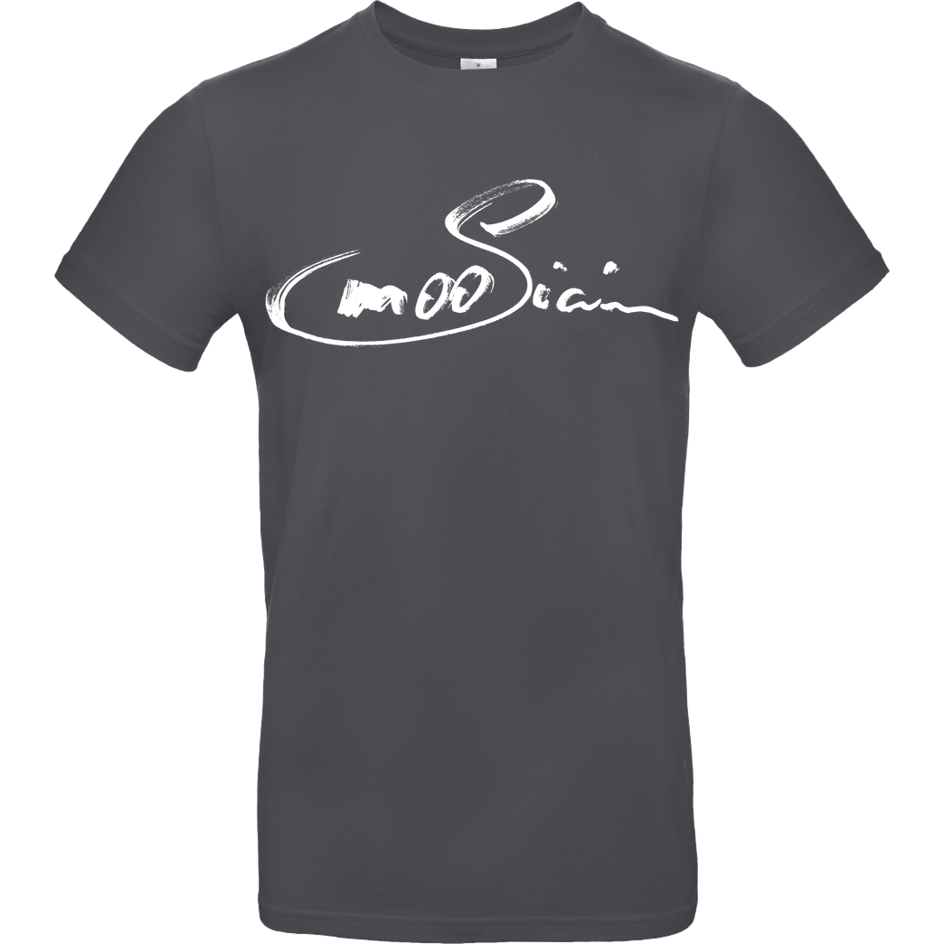 m00sician M00sician - Handwritten T-Shirt B&C EXACT 190 - Dark Grey