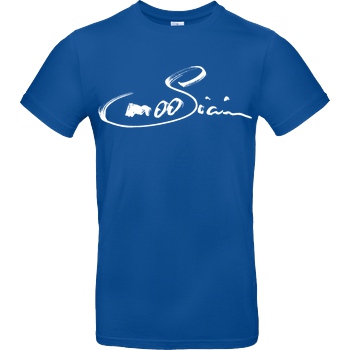 m00sician M00sician - Handwritten T-Shirt B&C EXACT 190 - Royal Blue