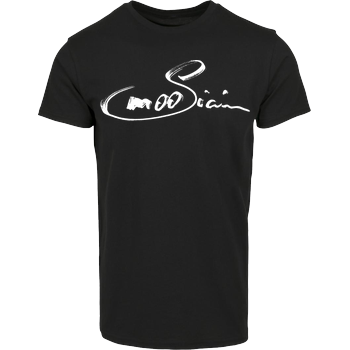 M00sician - Handwritten House Brand T-Shirt - Black