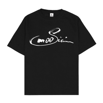 m00sician M00sician - Handwritten T-Shirt Oversize T-Shirt - Black