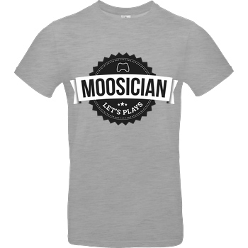 m00sician m00sician - m00sician T-Shirt B&C EXACT 190 - heather grey