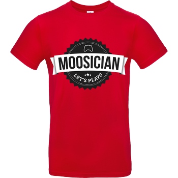 m00sician m00sician - m00sician T-Shirt B&C EXACT 190 - Red