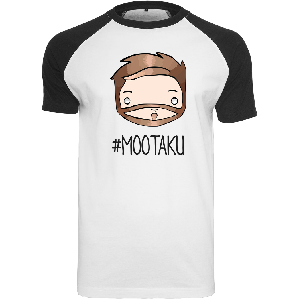 m00sician m00sician - Mootaku T-Shirt Raglan Tee white