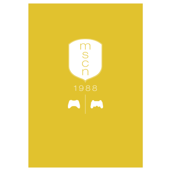 M00sician - mscn Art Print yellow