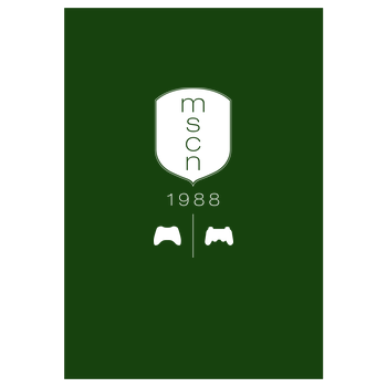 M00sician - mscn Art Print green
