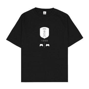 M00sician - mscn Oversize T-Shirt - Black