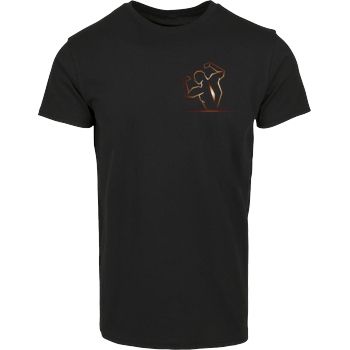 M4cM4nus M4cm4nus - Bizeps Deluxe T-Shirt House Brand T-Shirt - Black