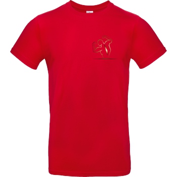 M4cM4nus M4cM4nus - Bizeps pure T-Shirt B&C EXACT 190 - Red