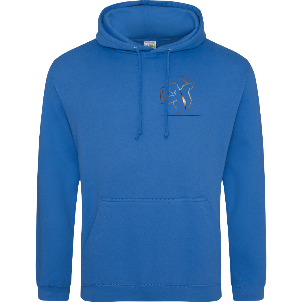 M4cM4nus M4cM4nus - Bizeps pure Sweatshirt JH Hoodie - Sapphire Blue