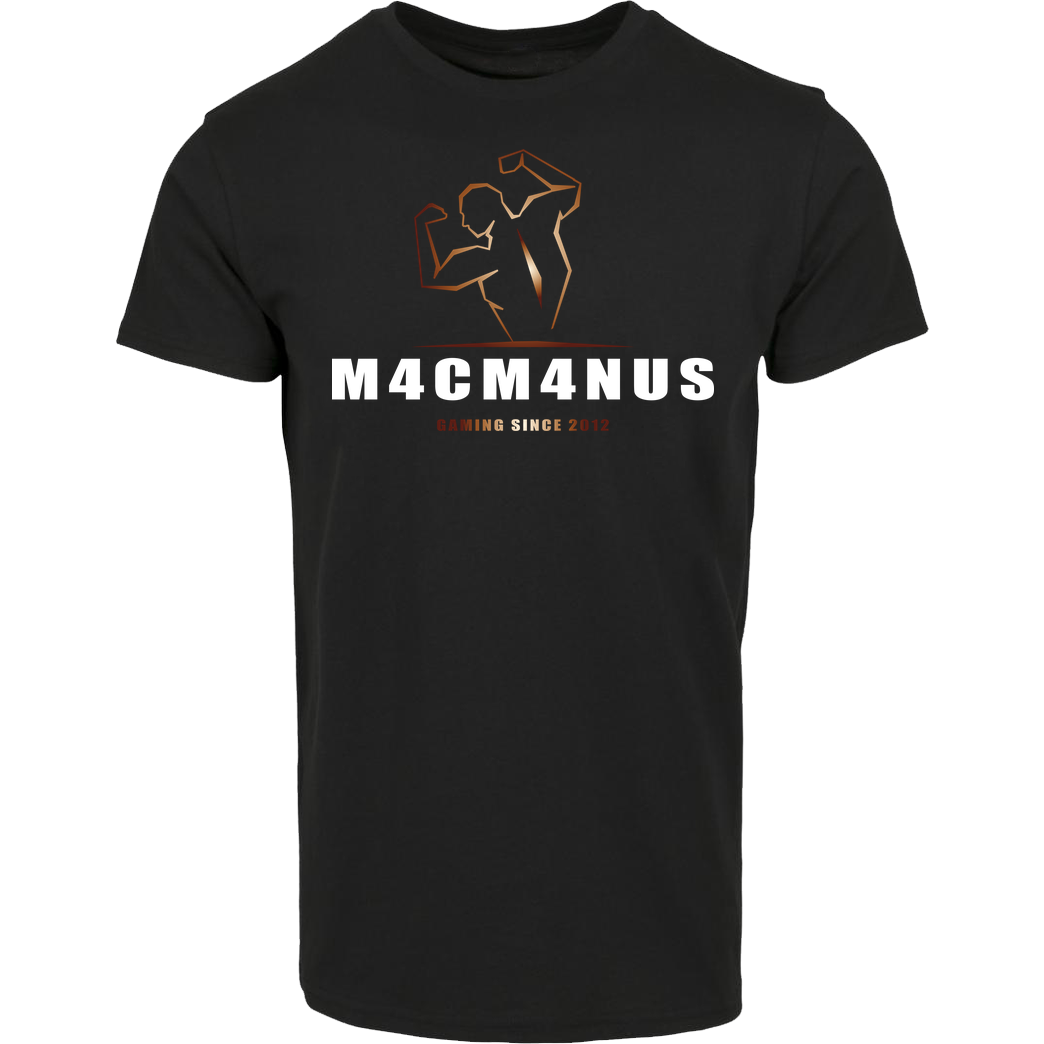 M4cM4nus M4cM4nus - Bizeps Script T-Shirt House Brand T-Shirt - Black