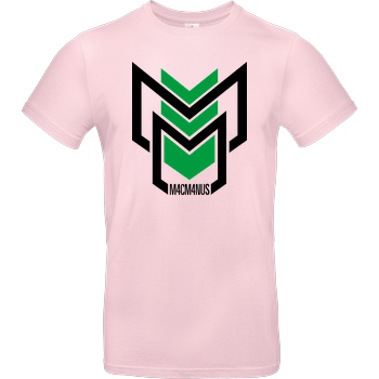 M4cM4nus M4cM4nus - MM T-Shirt B&C EXACT 190 - Light Pink
