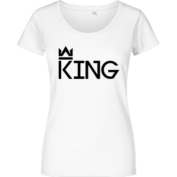 MarcelScorpion MarcelScorpion - King T-Shirt Girlshirt weiss