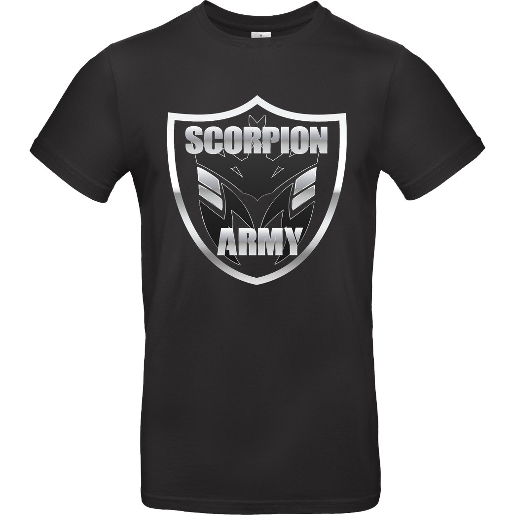 MarcelScorpion MarcelScorpion - Scorpion Army T-Shirt B&C EXACT 190 - Black
