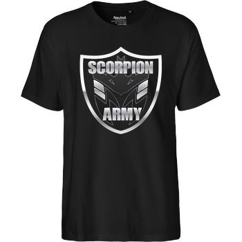 MarcelScorpion MarcelScorpion - Scorpion Army T-Shirt Fairtrade T-Shirt - black