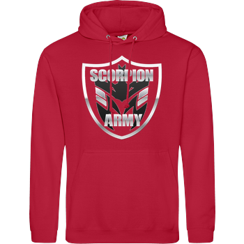 MarcelScorpion - Scorpion Army JH Hoodie - red