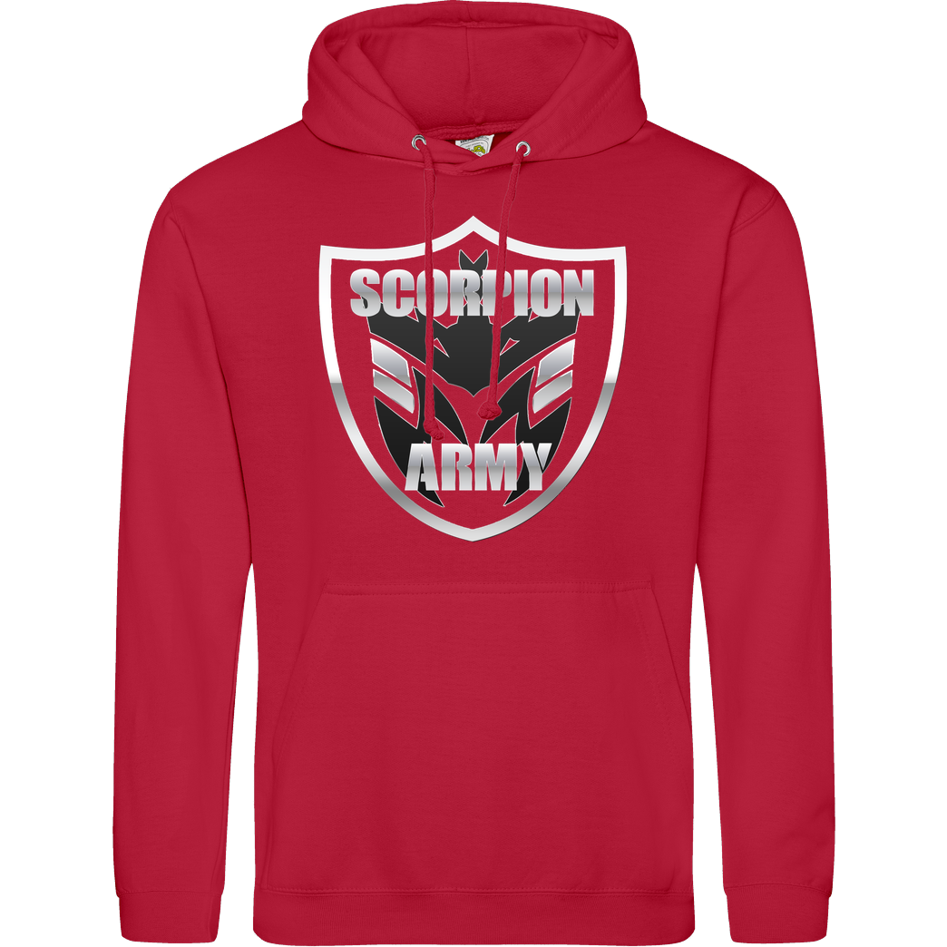 MarcelScorpion MarcelScorpion - Scorpion Army Sweatshirt JH Hoodie - red