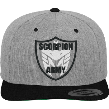 MarcelScorpion - Scorpion Army Cap heather Cap heather grey/black