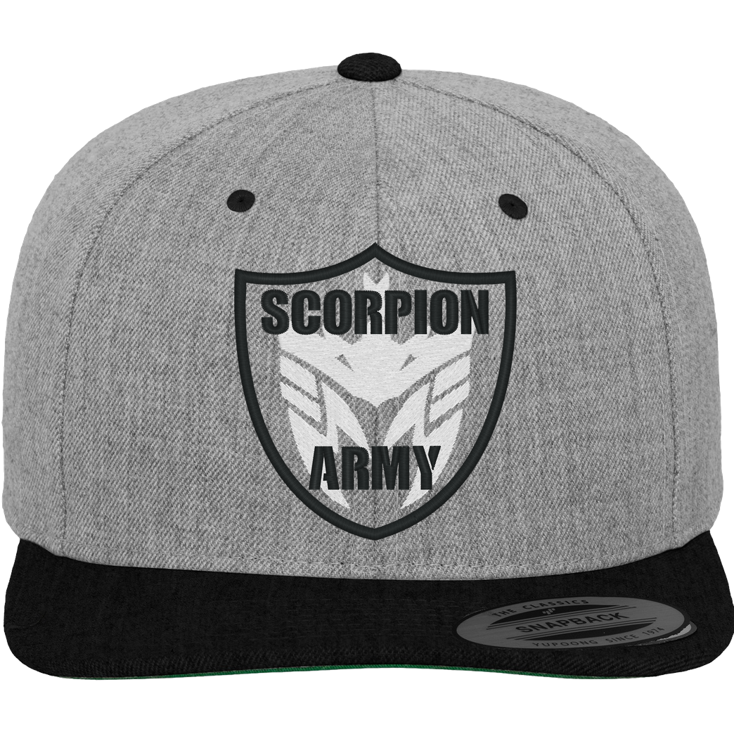 None MarcelScorpion - Scorpion Army Cap heather Cap Cap heather grey/black